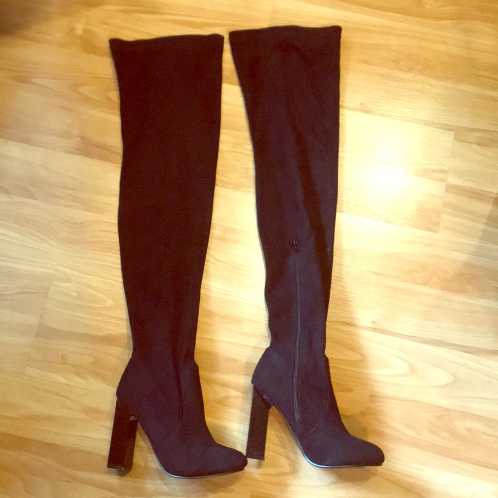 Nasty Gal Thigh High Boots